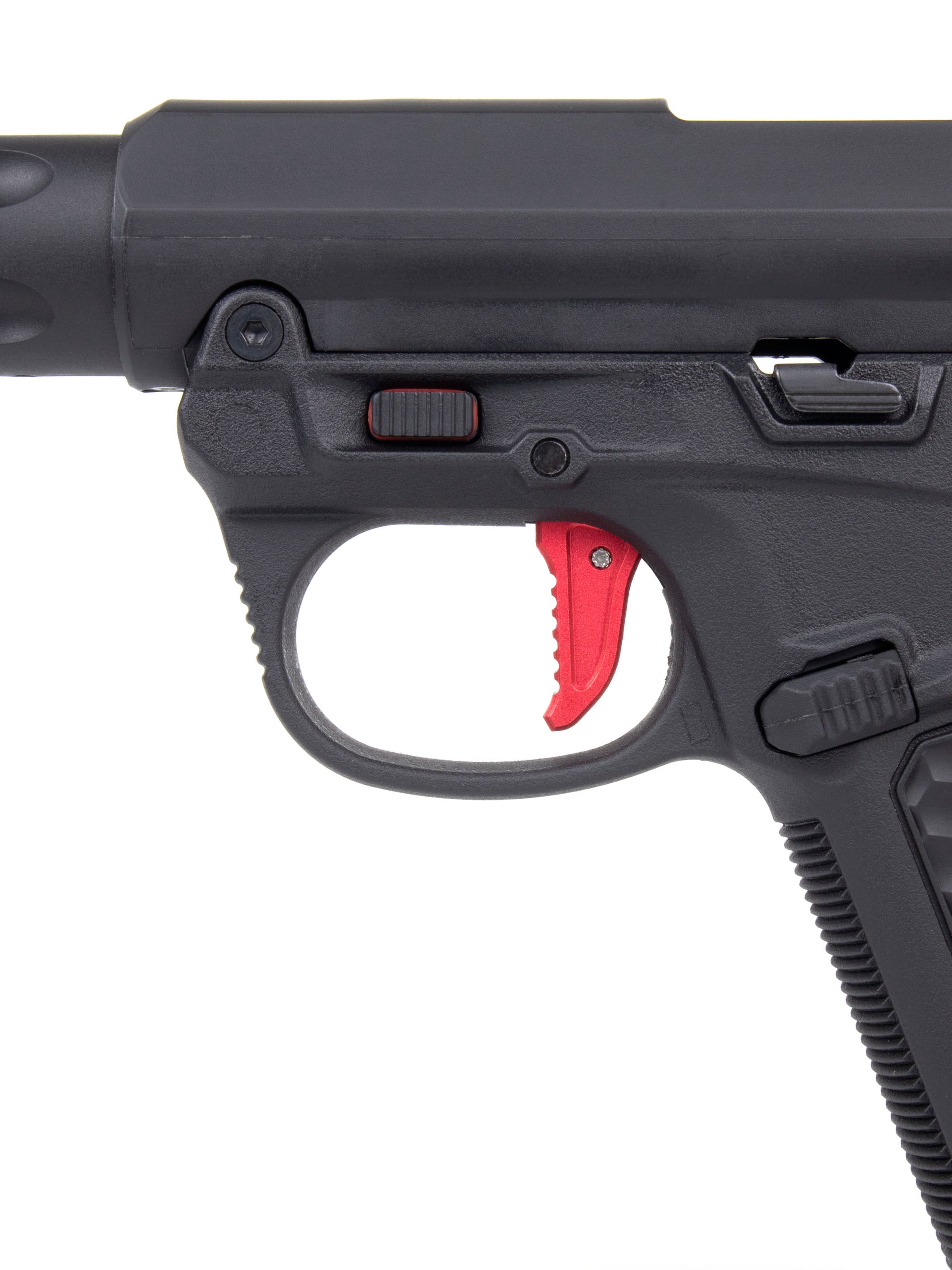 aap-01 aftermarket trigger in red color#color_red