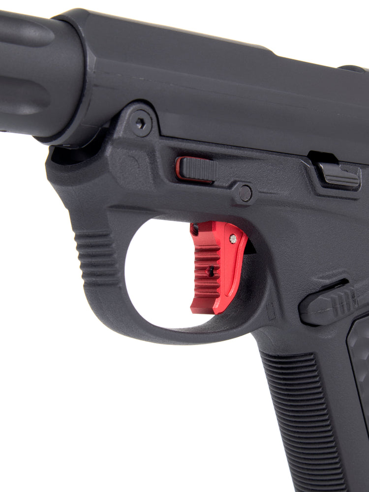 aap-01 aftermarket trigger in red color#color_red