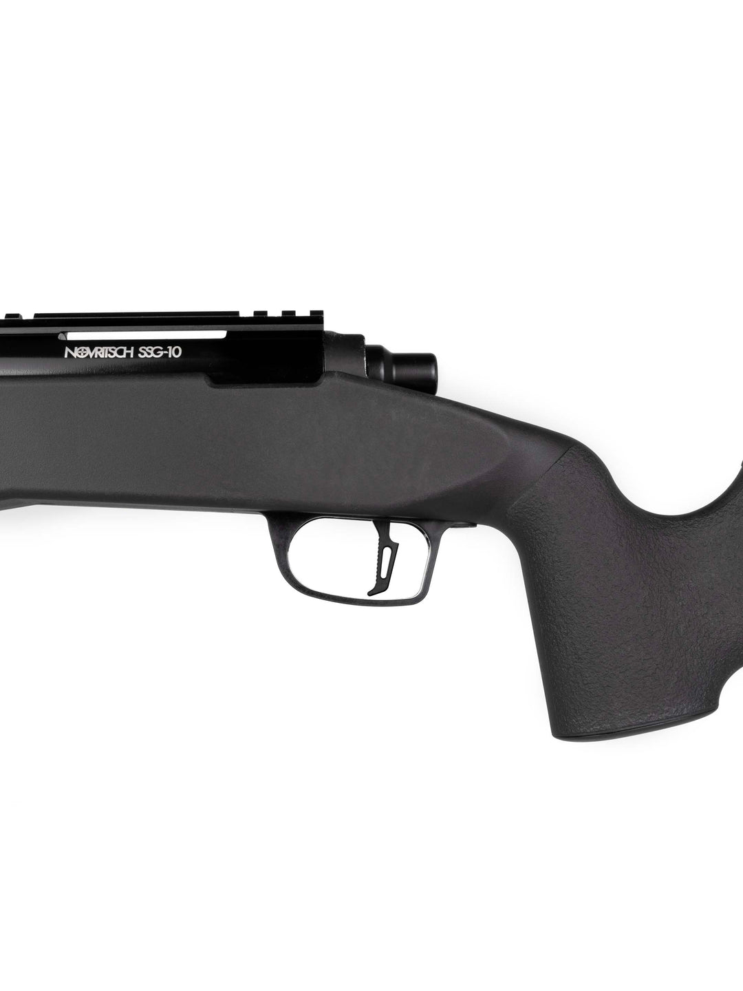 black tactical style Flux Trigger installed in SSG10 / VSR10#color_black