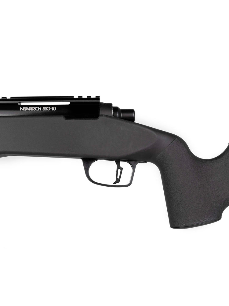 black tactical style Flux Trigger installed in SSG10 / VSR10#color_black