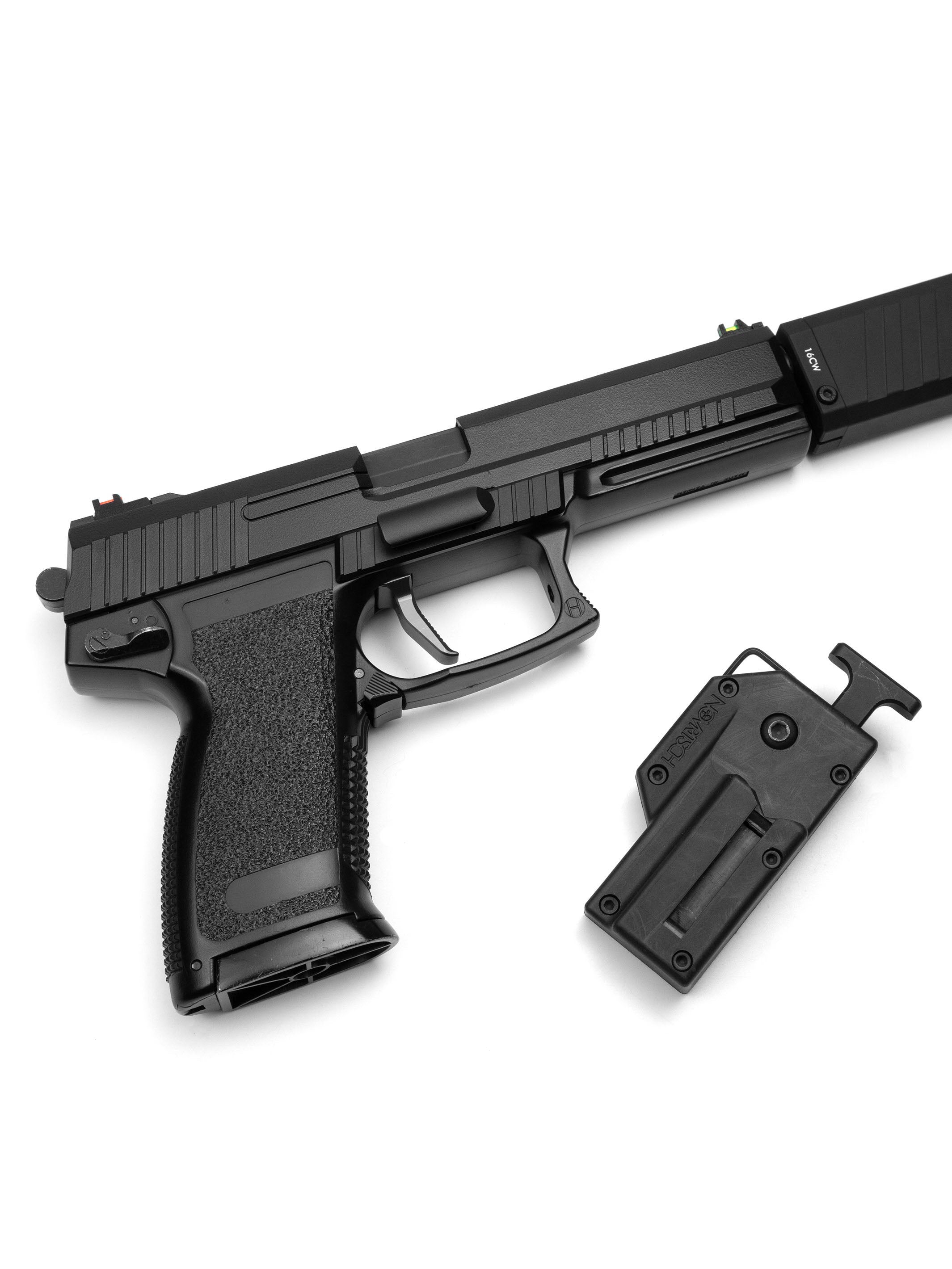 SSX23 mount / adapter for Novritsch Open Universal Holster, left hand side#side_left-handed