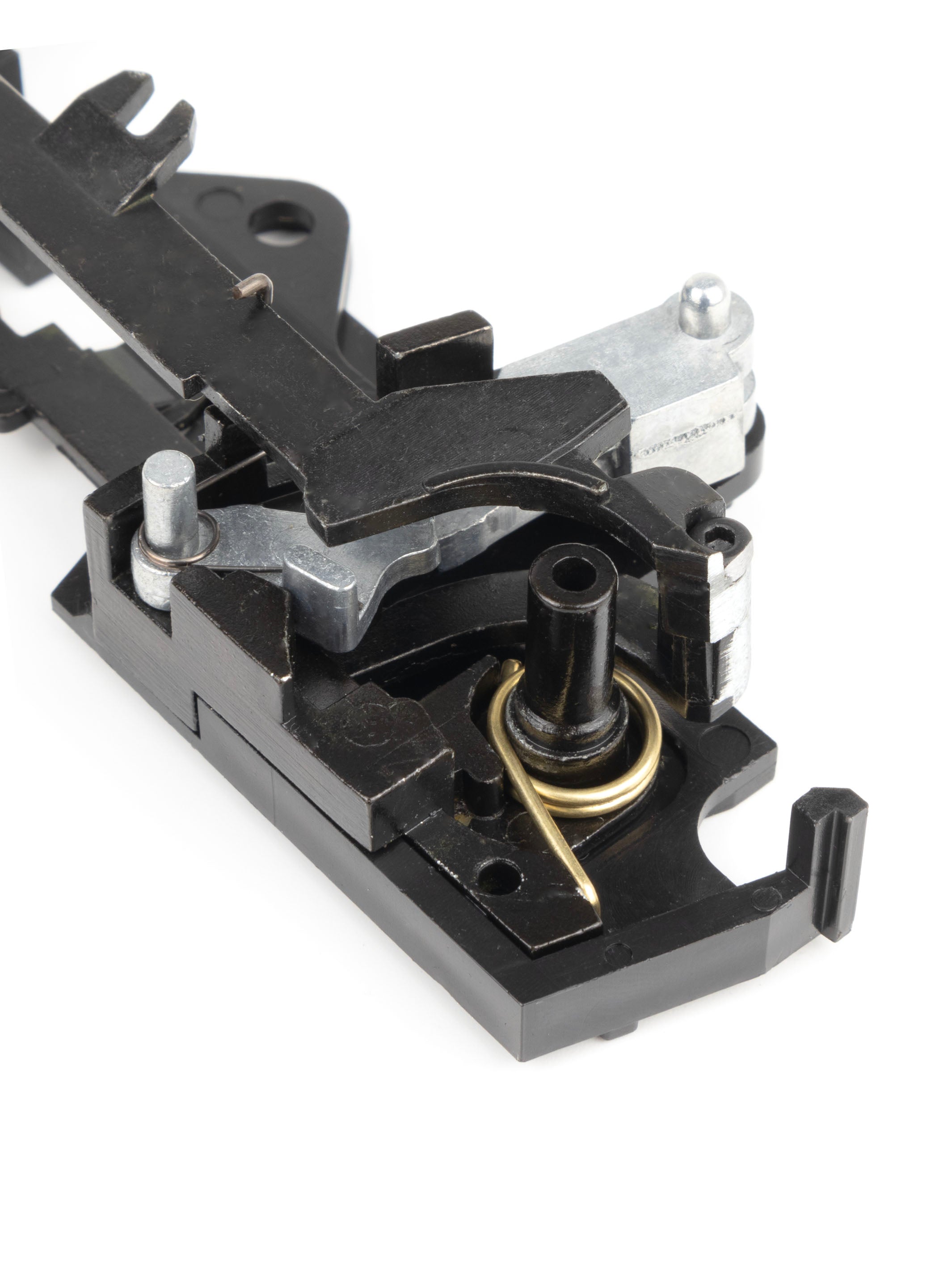 Hammer spring installed inside SSX23 trigger assembly