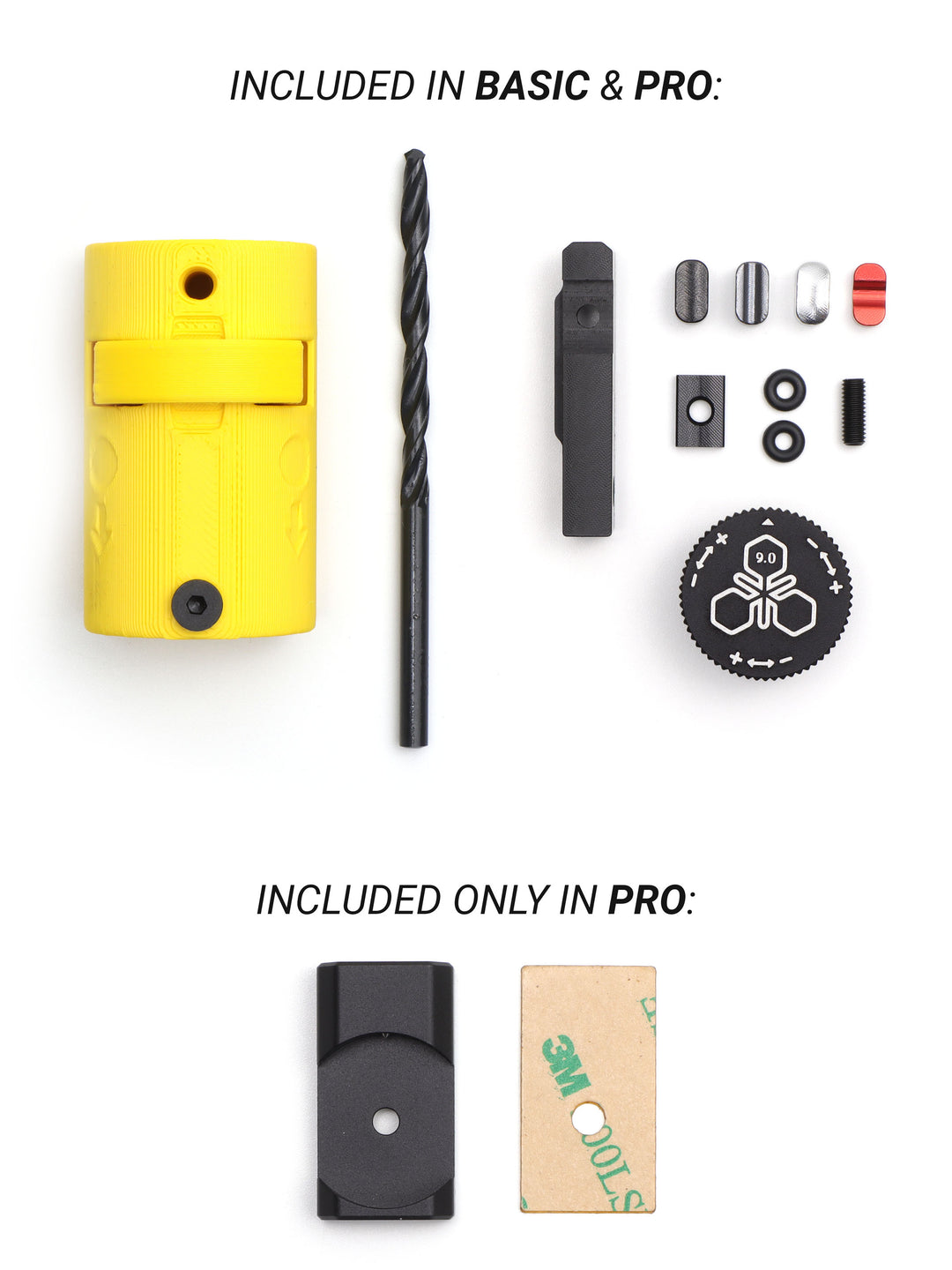 parts included with TDC 2.0 modification for VSR10 replicas