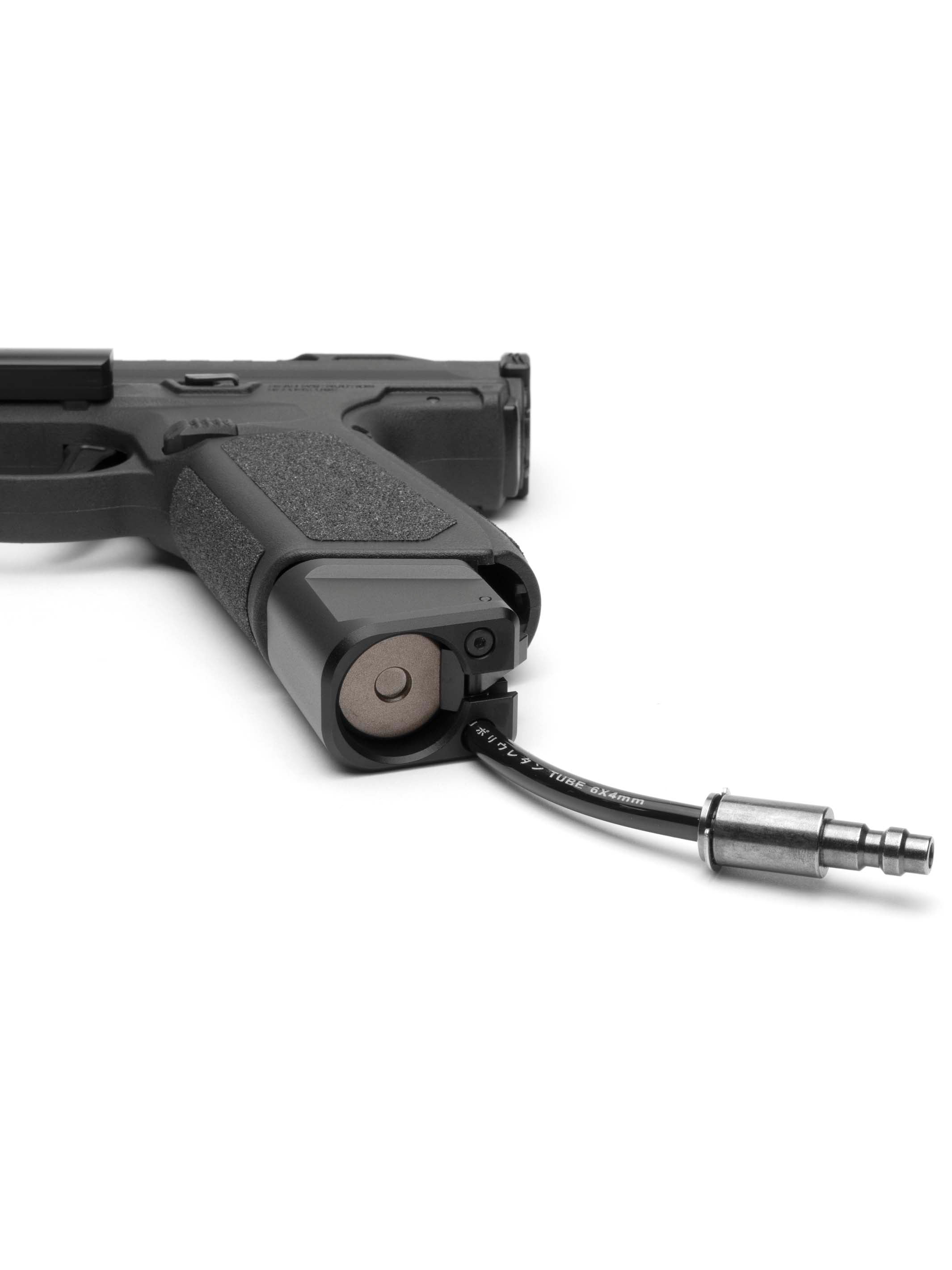 AAP-01C pistol with HPA adapter installed