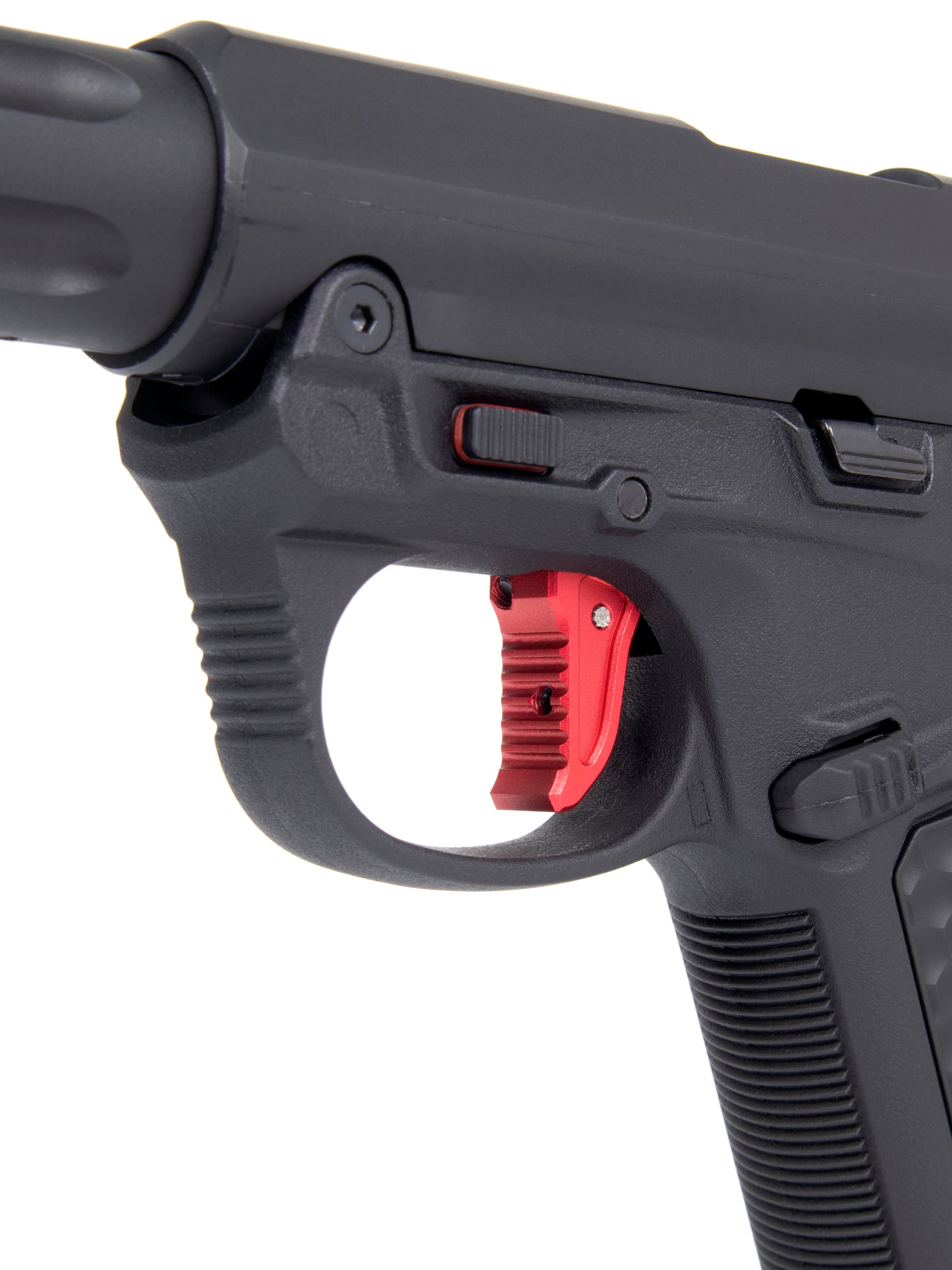 aap-01 aftermarket trigger in red color#color_red