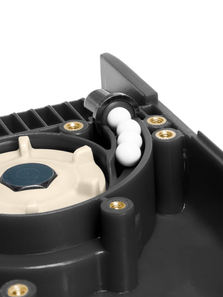 BB retention nozzle preventing BB's from falling out for EMG ODIN M12 speedloader#color_black
