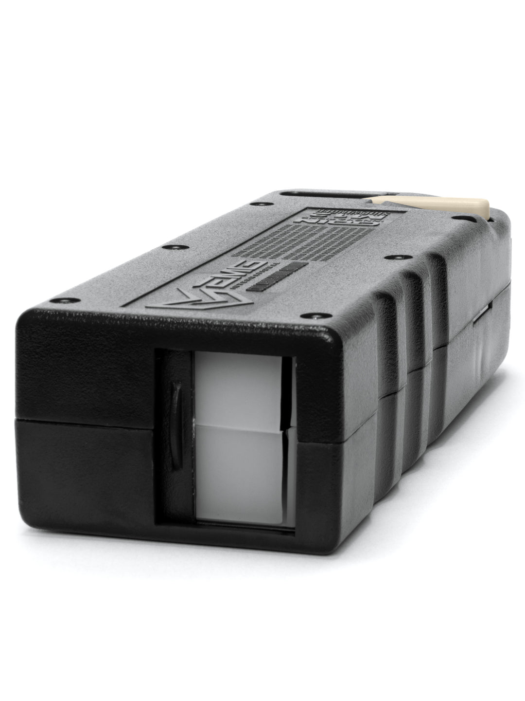 ODIN M12 fill port with silicone flaps visible for noise dampening#color_black