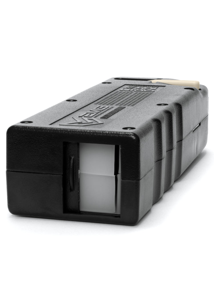 ODIN M12 fill port with silicone flaps visible for noise dampening#color_black