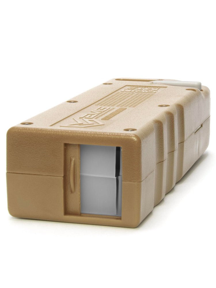 ODIN M12 fill port with silicone flaps visible for noise dampening#color_dark-earth