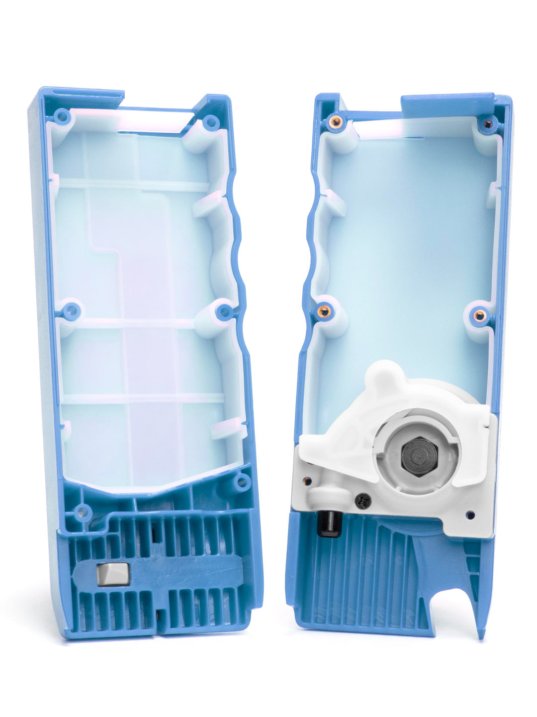 EMG ODIN M12 sidewinder speedloader with silicone insert / sound dampener installed#color_blue