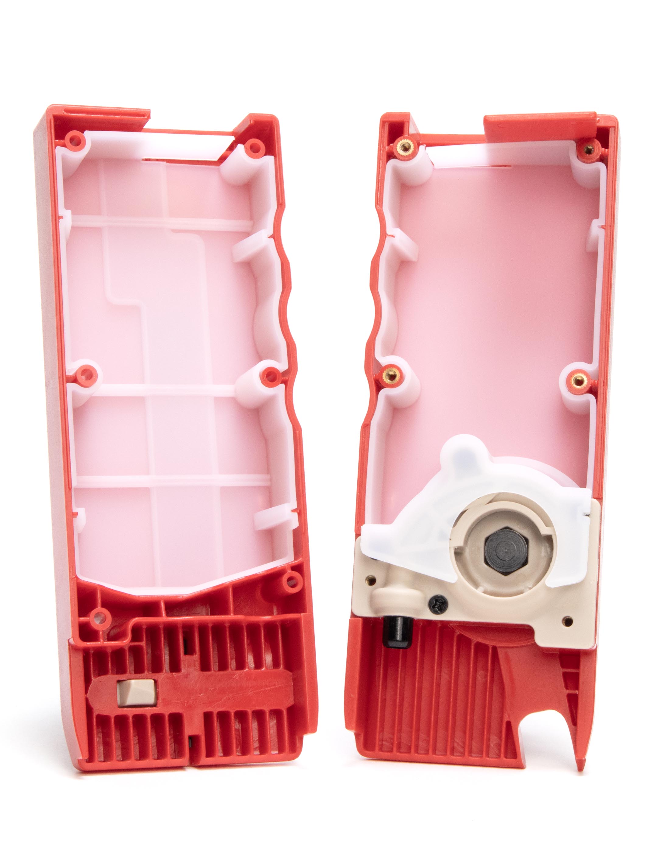 EMG ODIN M12 sidewinder speedloader with silicone insert / sound dampener installed#color_red