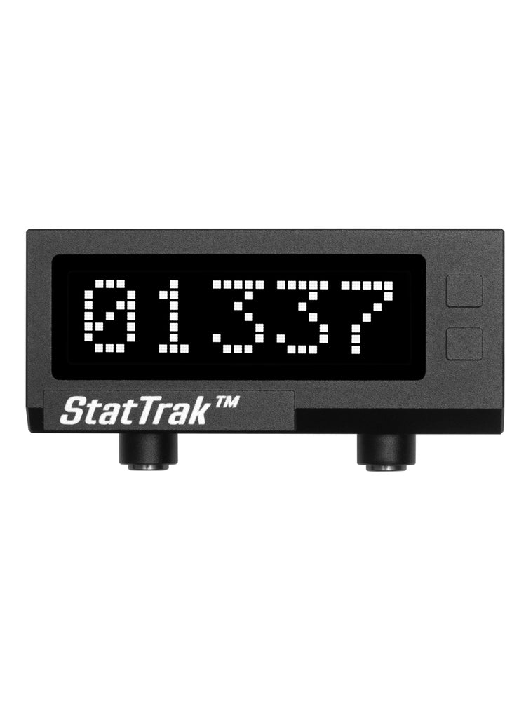 real life stattrak kill counter for airsoft showing the user interface and settings menu