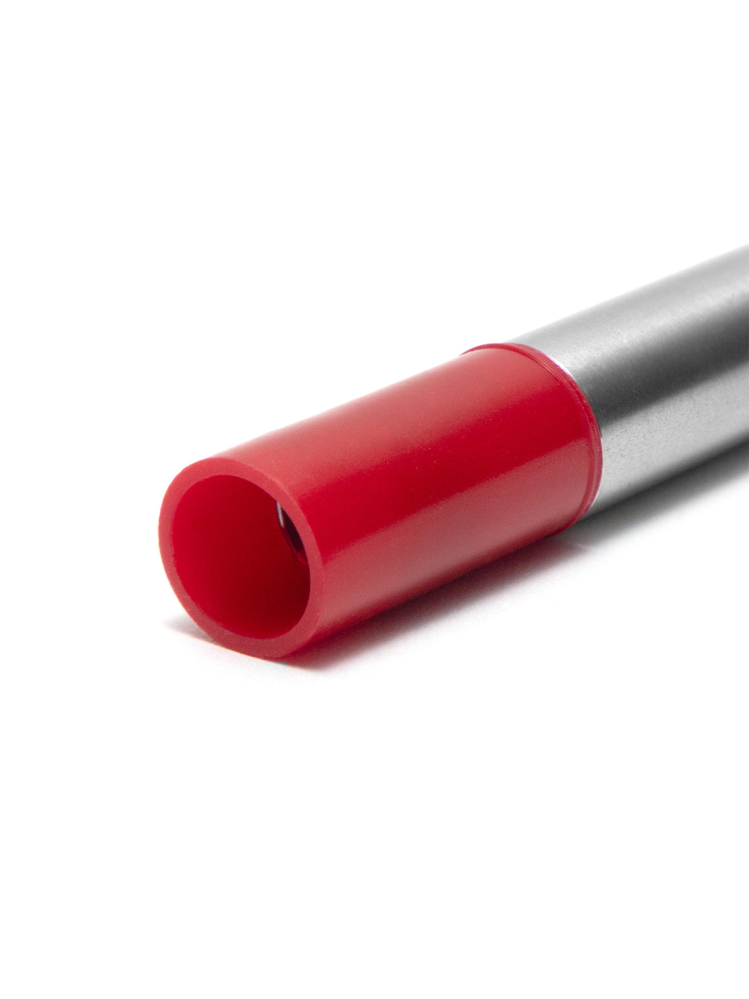 Red Perfect Airsoft concave bucking fitted on an SSG11 inner barrel