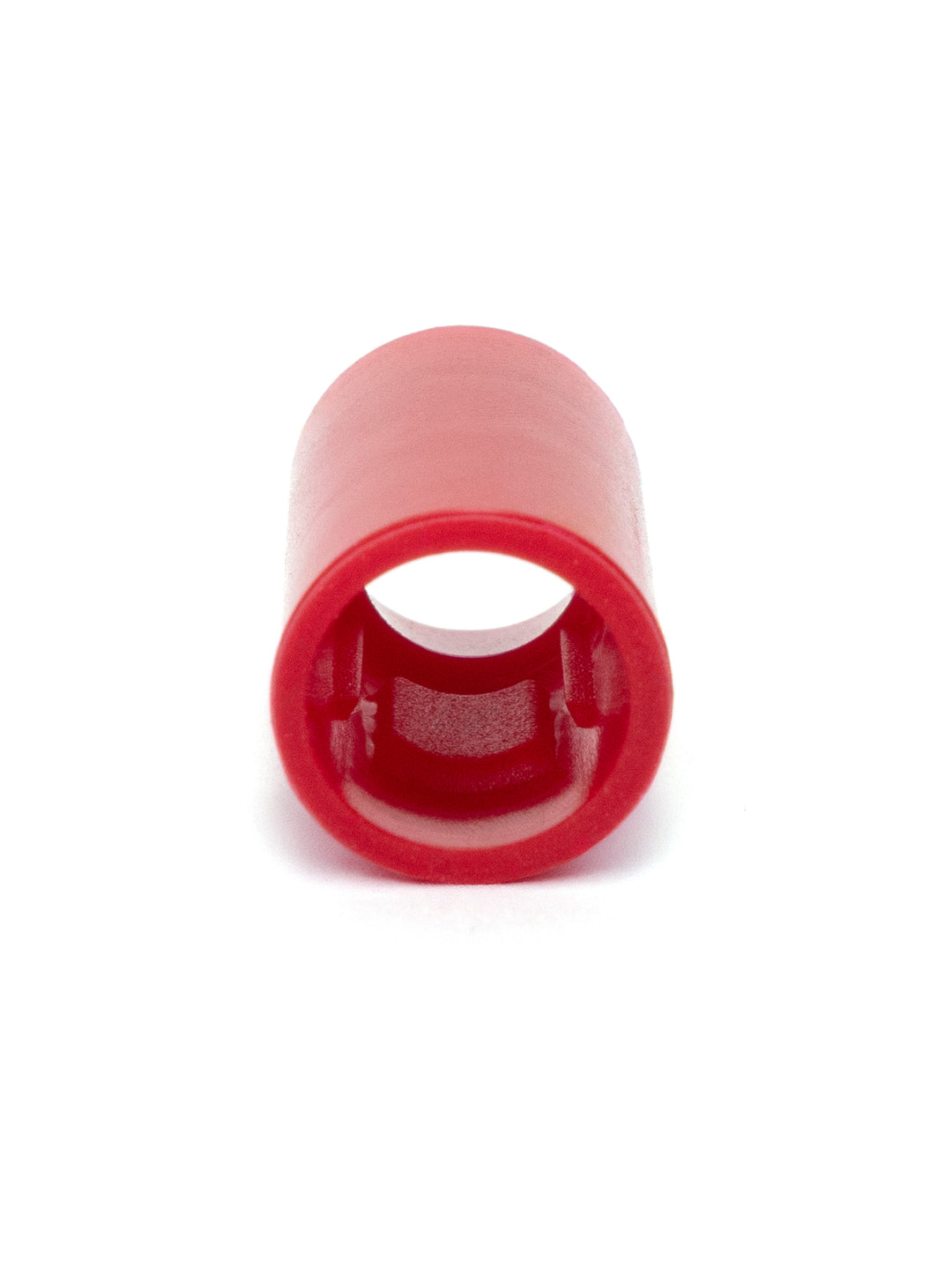 View into the red SSG11 bucking showing the concave contact patch and alignment ribs