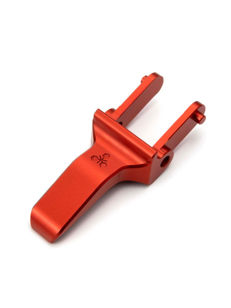 Aluminum CNC machined trigger anodized red for SSX23 / MK23 airosft replica#color_red