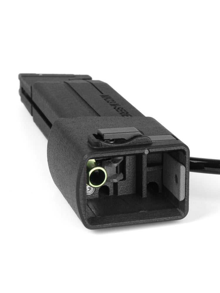 airtac ssx23 / mk23 hpa adapter mp5 version, showing bb retention mechanism