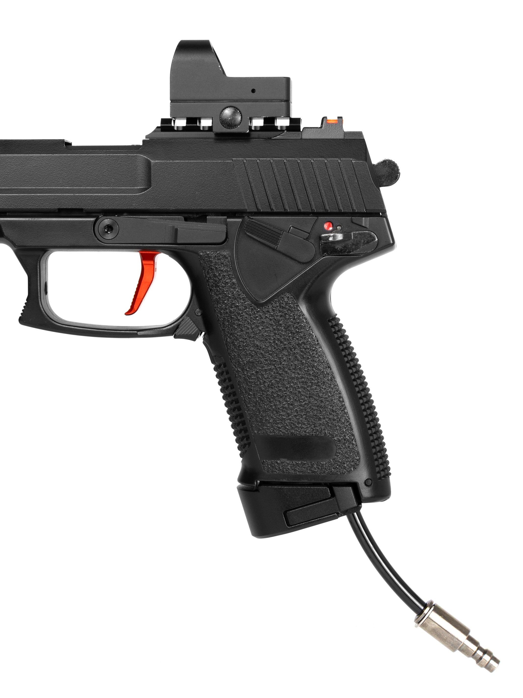 low profile hpa adapter for ssx23, mk23, ssx303, cnc machined by airtac x t1p