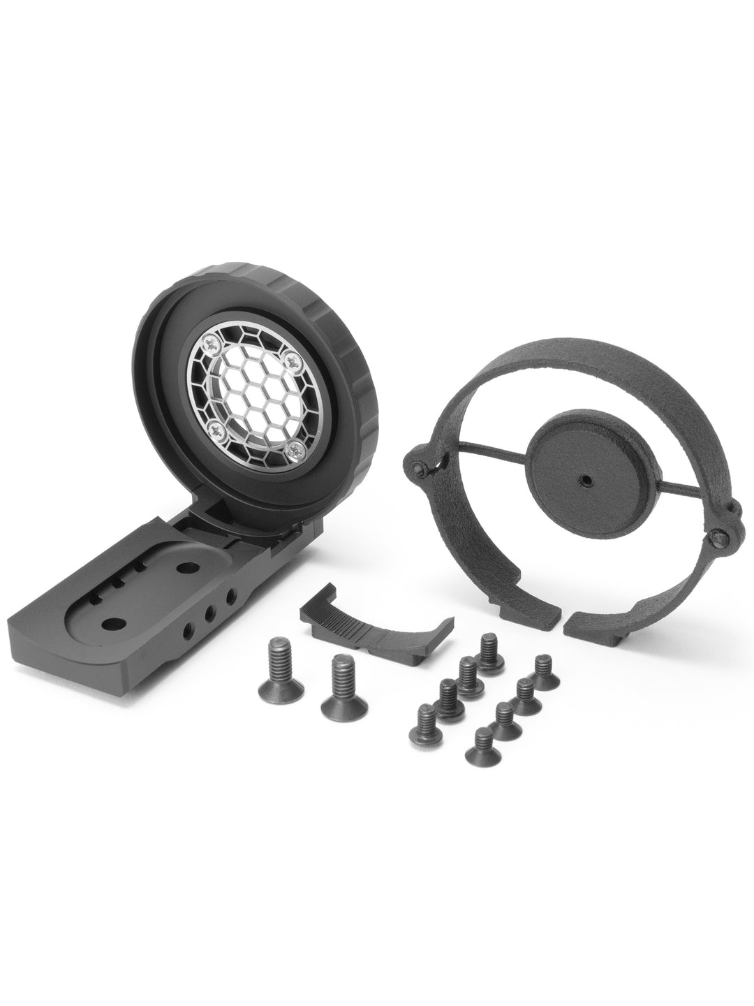 Titanium Protector and Mount for OwlSet / Guide 1.2x10 Thermal Monocular