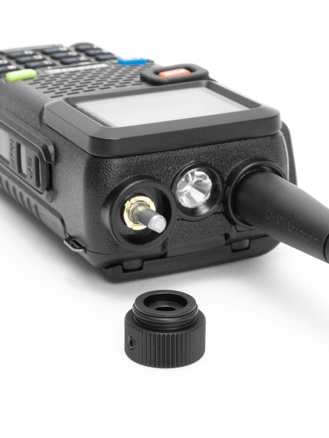 Baofeng UV-5RM with volume dial o-ring mod upgrade