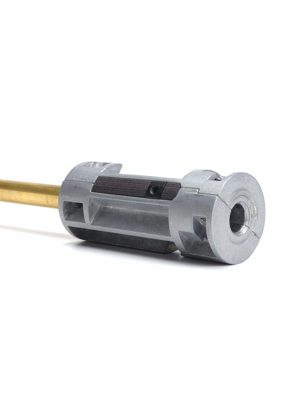 Stock SSG10 hop-up chamber with the black TDC 2.0 nub carrier and brass inner barrel