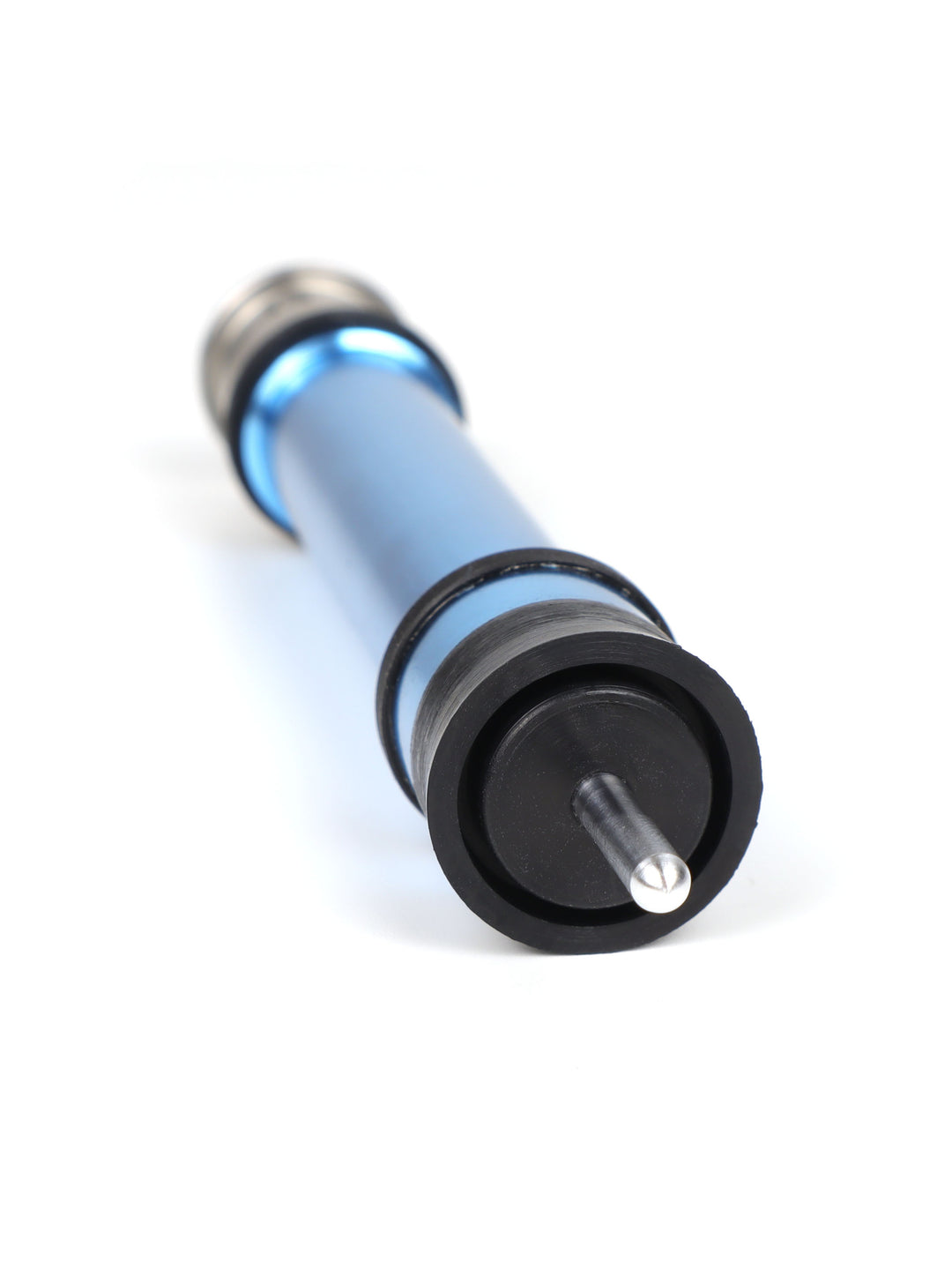 Front view down the SSG96 airbrake piston assembly with the aluminum pin centered